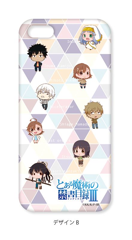 To Aru Majutsu no Index III Smartphone Hard Case for iPhone6Plus/6SPlus/7Plus/8Plus SD-B