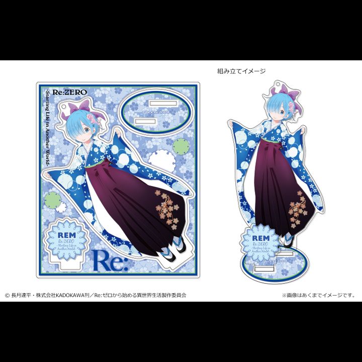 Re:Zero kara Hajimeru Isekai Seikatsu Acrylic Figure 02 Rem