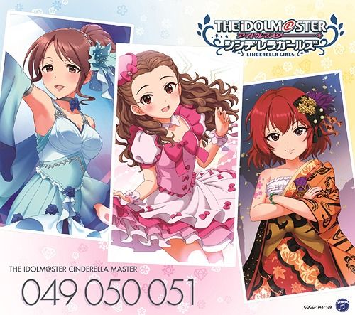 THE IDOLM@STER (Idolmaster) CINDERELLA MASTER 049-051 Hiromi Seki, Miyu Mifune, Tomoe Murakami
