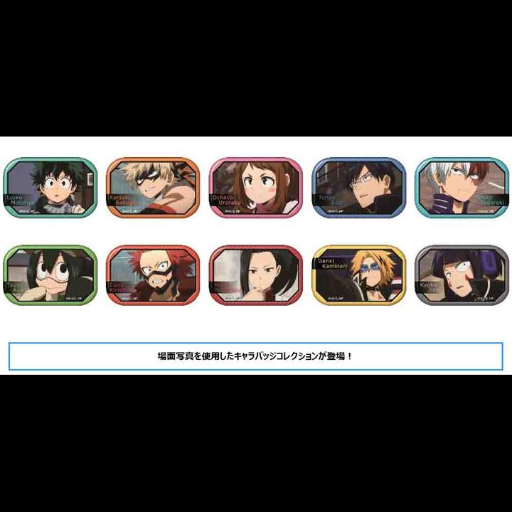 My Hero Academia Chara Badge Collection Scenes [Set of 10]