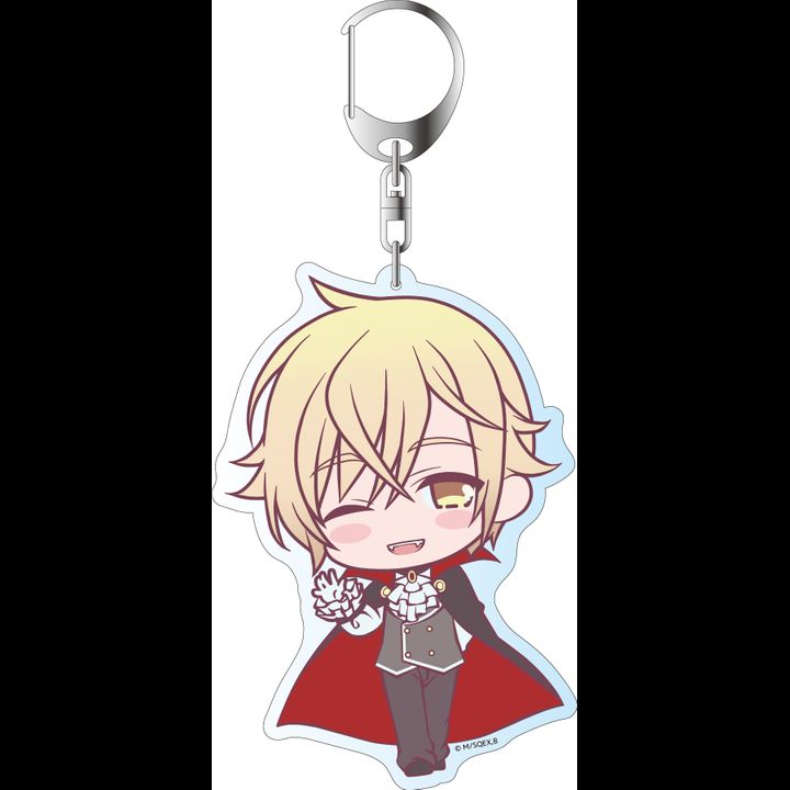 As Miss Beelzebub Likes It Deka Key Chain Astaroth Halloween Ver.