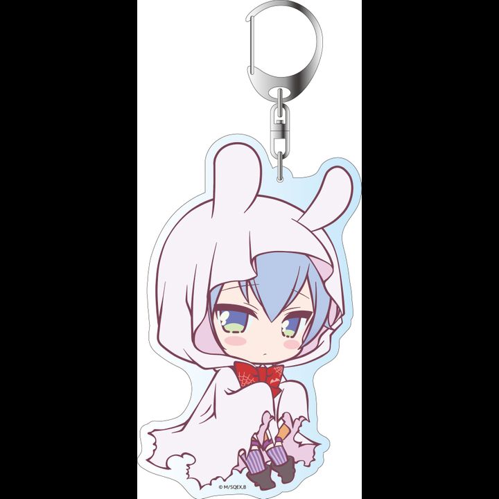 As Miss Beelzebub Likes It Deka Key Chain Dantalion Halloween Ver.
