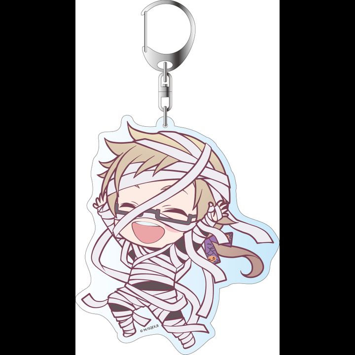 As Miss Beelzebub Likes It Deka Key Chain Molech Halloween Ver.