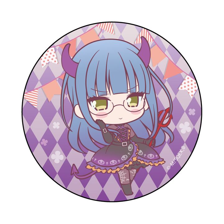 As Miss Beelzebub Likes It Can Badge Eurynome Halloween Ver.