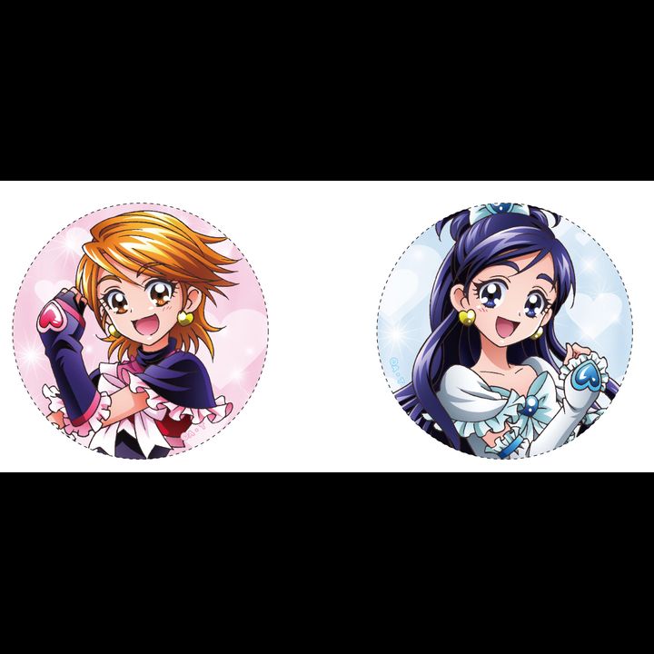 Futari wa Pretty Cure Can Badge 2 Set