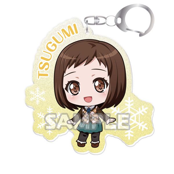 BanG Dream! Kiratto Acrylic Keychain Vol.2 Tsugumi Hazawa (Afterglow)