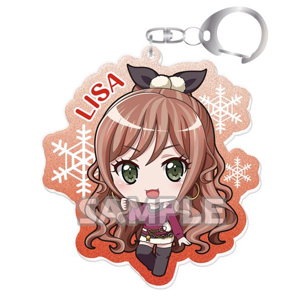 BanG Dream! Kiratto Acrylic Keychain Vol.2 Lisa Imai (Roselia)