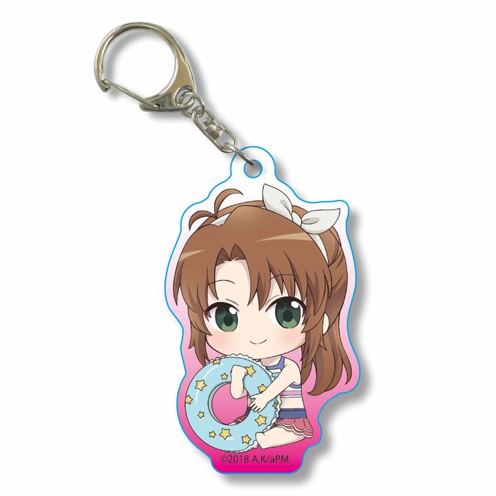 Non Non Biyori Vacation GyuGyutto Acrylic Key Chain Koshigaya Komari