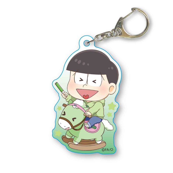 Osomatsu-san Acrylic Key Chain Toymatsu Ver. Choromatsu