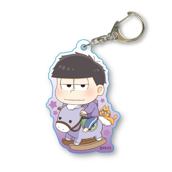 Osomatsu-san Acrylic Key Chain Toymatsu Ver. Ichimatsu