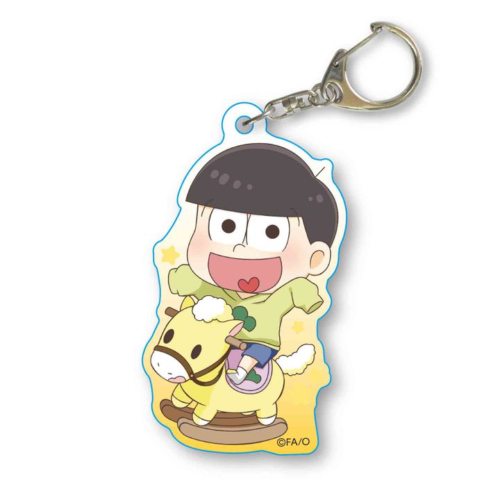 Osomatsu-san Acrylic Key Chain Toymatsu Ver. Jushimatsu