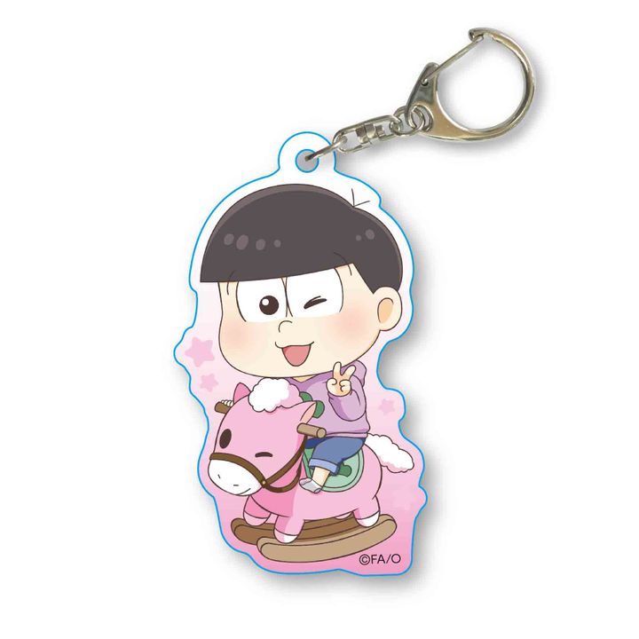 Osomatsu-san Acrylic Key Chain Toymatsu Ver. Todomatsu
