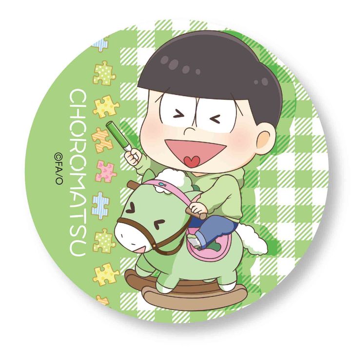 Osomatsu-san Can Badge Toymatsu Ver. Choromatsu