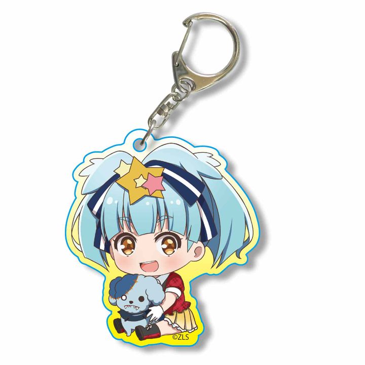 Zombie Land Saga GyuGyutto Acrylic Key Chain Hoshikawa Lily