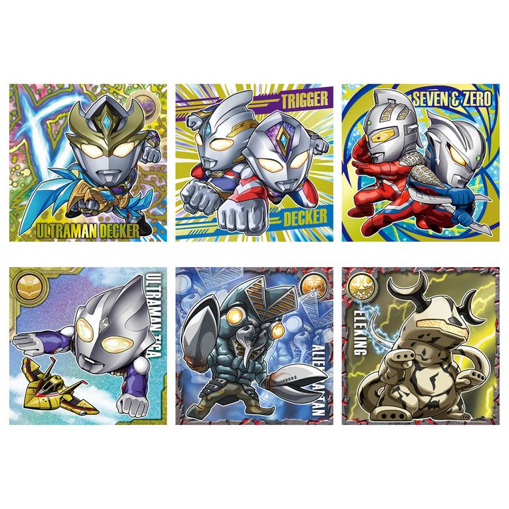 [Set of 32] Ultraman Sticker Wafer Card Vol. 2 | Kyou Hobby Shop