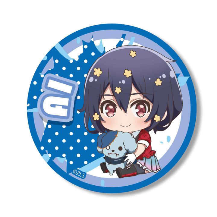 Zombie Land Saga GyuGyutto Can Badge Mizuno Ai
