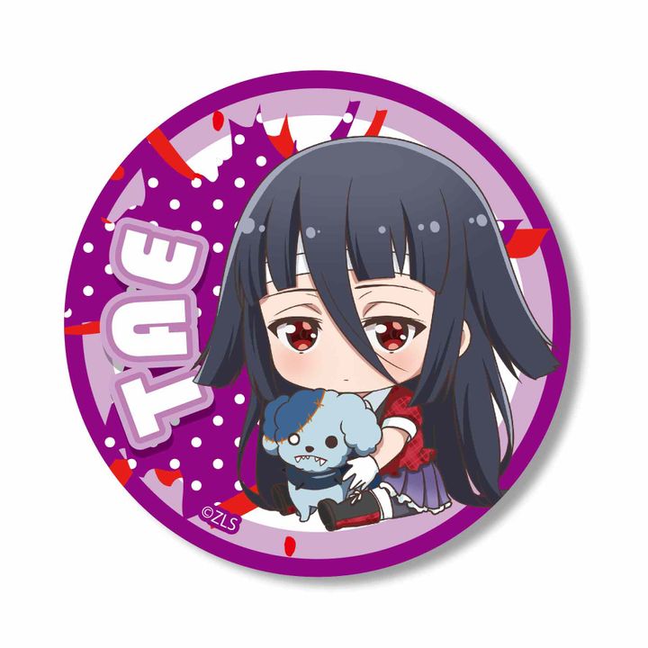Zombie Land Saga GyuGyutto Can Badge Yamada Tae