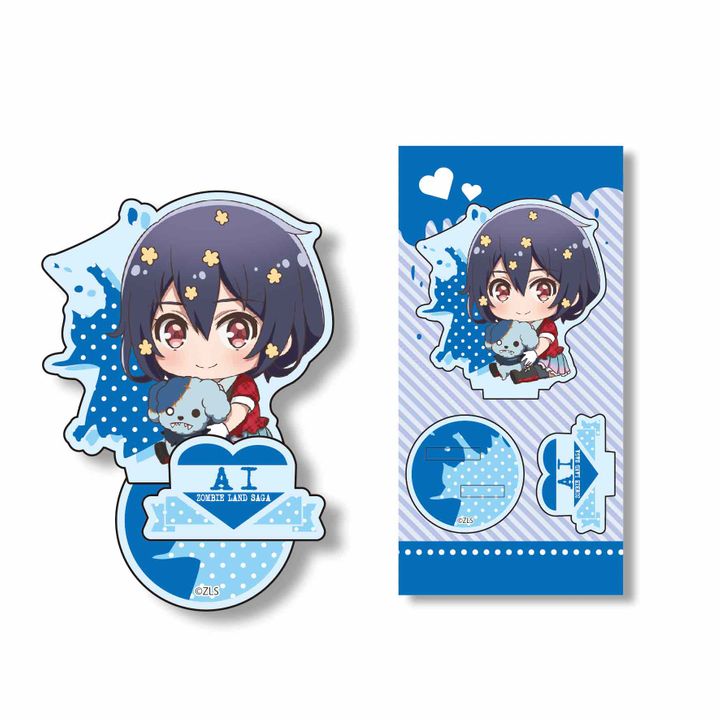 Zombie Land Saga GyuGyutto Acrylic Mizuno Ai