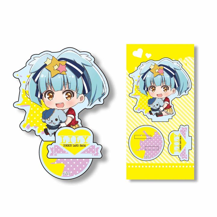 Zombie Land Saga GyuGyutto Acrylic Hoshikawa Lily