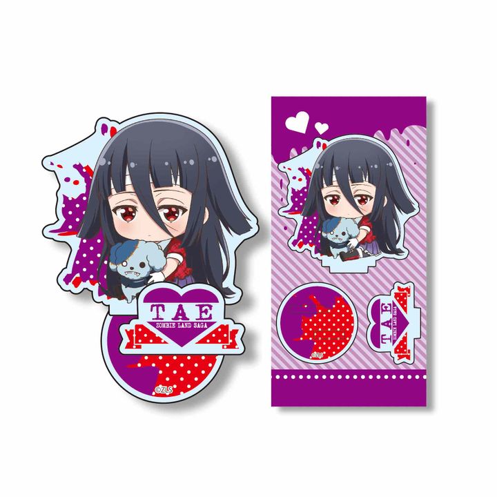 Zombie Land Saga GyuGyutto Acrylic Yamada Tae