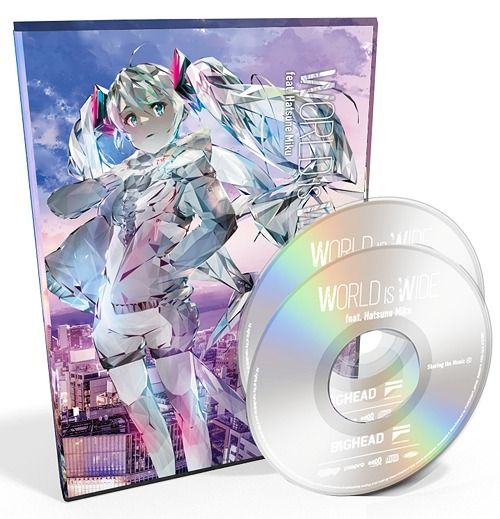 CD Album World Is Wide feat. Hatsune Miku