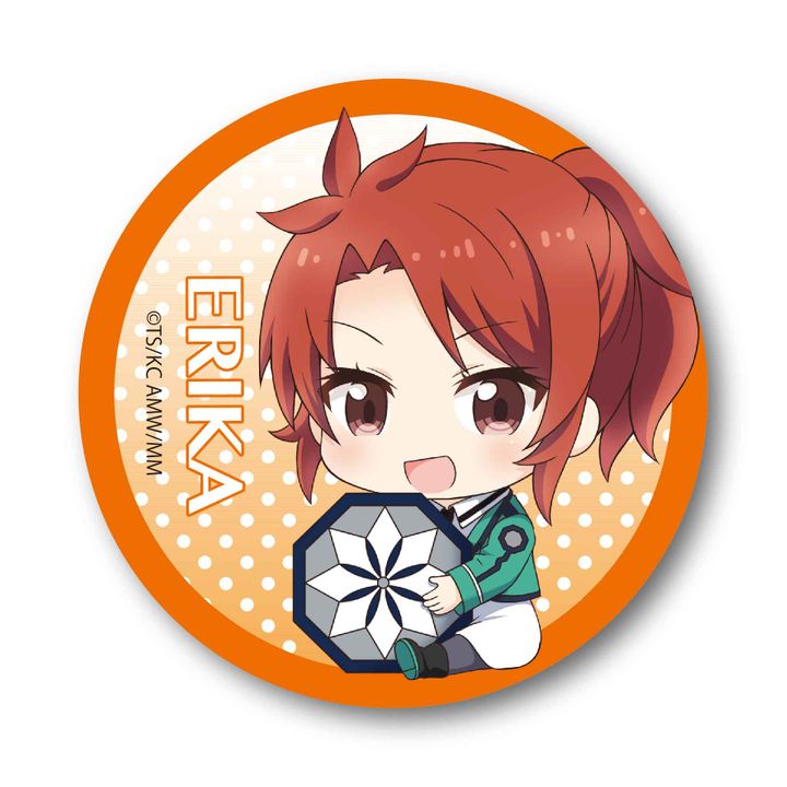 The Irregular at Magic High School the Movie GyuGyutto Can Badge Chiba Erika