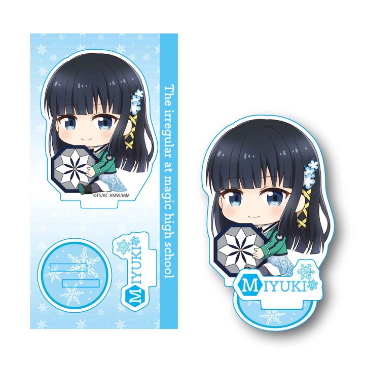 The Irregular at Magic High School the Movie GyuGyutto Acrylic Figure Shiba Miyuki