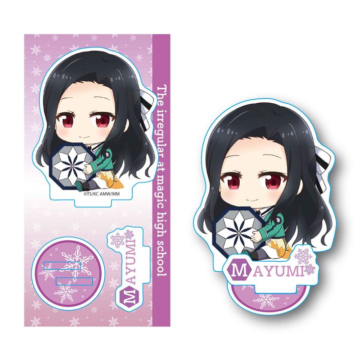 The Irregular at Magic High School the Movie GyuGyutto Acrylic Figure Saegusa Mayumi