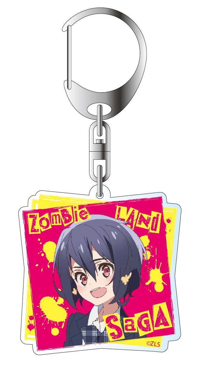 Zombie Land Saga Acrylic Key Chain Mizuno Ai Idol Ver.