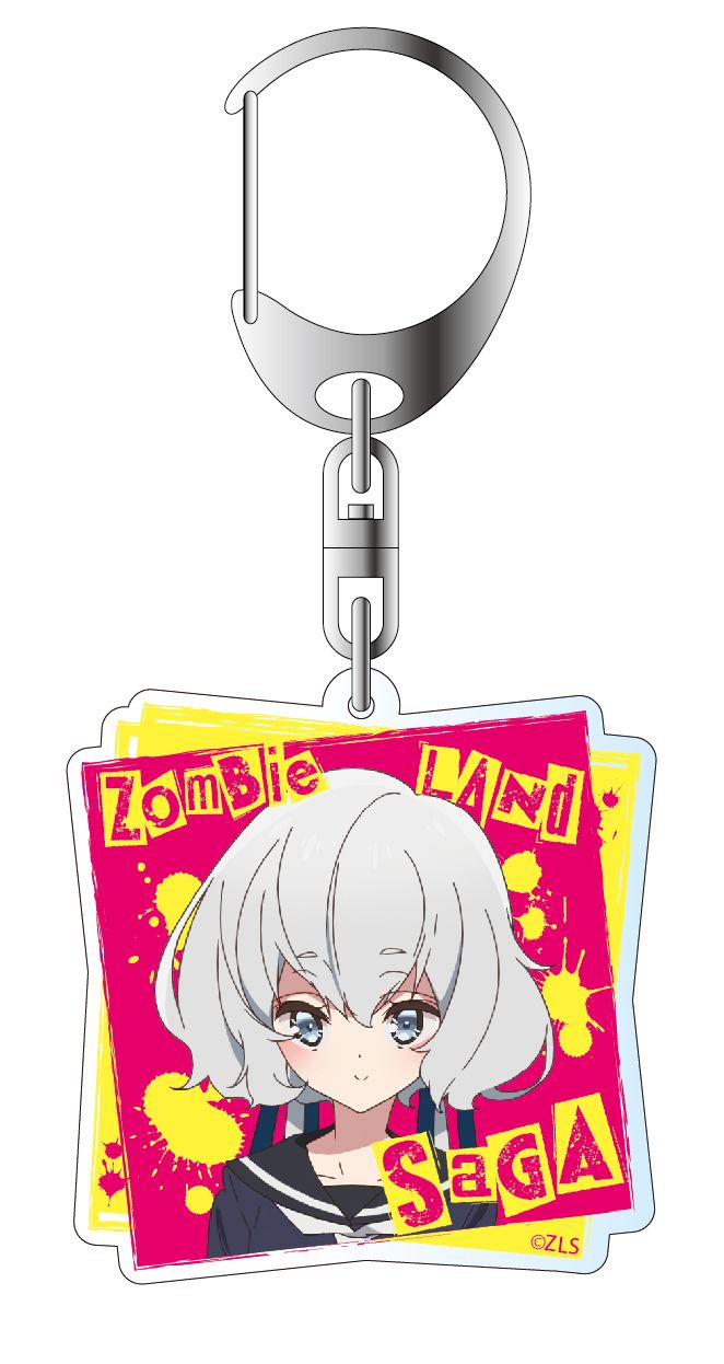 Zombie Land Saga Acrylic Key Chain Konno Junko Idol Ver.