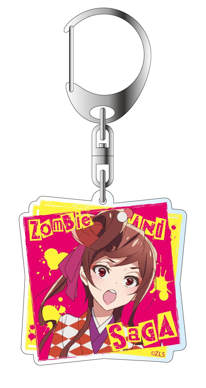 Zombie Land Saga Acrylic Key Chain Yugiri Idol Ver.