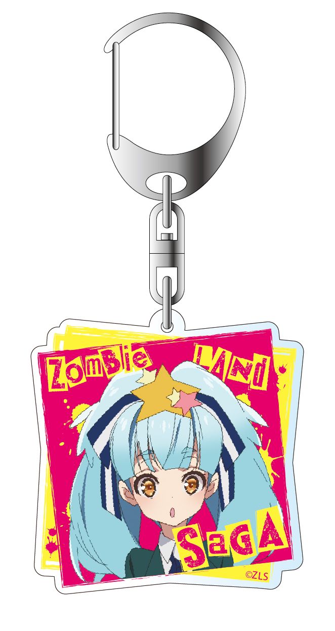 Zombie Land Saga Acrylic Key Chain Hoshikawa Lily Idol Ver.