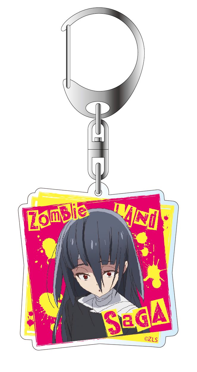 Zombie Land Saga Acrylic Key Chain Yamada Tae Idol Ver.