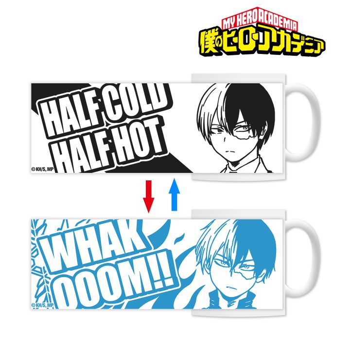 My Hero Academia Changing Mug Todoroki Shoto