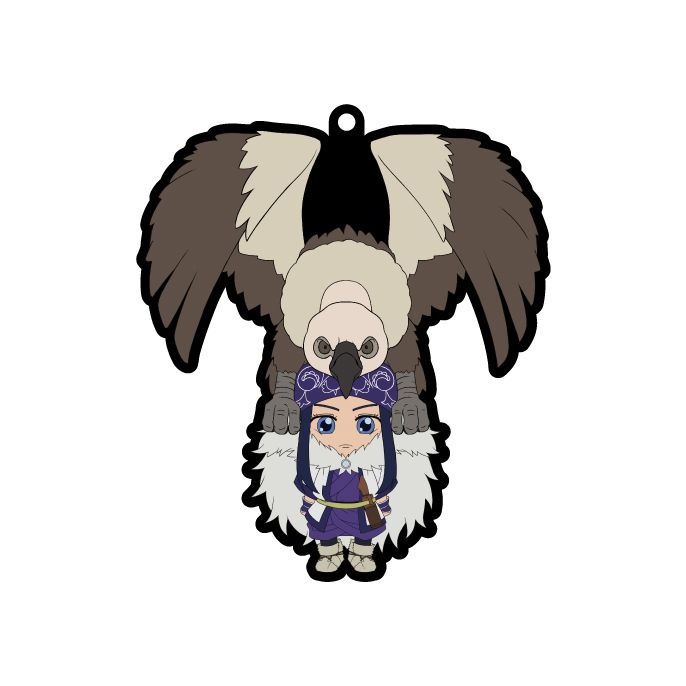 Golden Kamuy CharaRide Legendary on Giant Bird on Asirpa