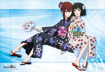 Bushiroad Rubber Mat Collection Vol. 256 Steins;Gate Kurisu & Mayuri Yukata Ver.