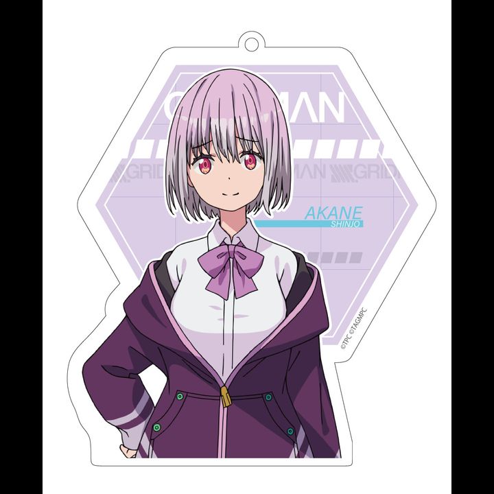 SSSS.Gridman Big Acrylic Key Chain Shinnjou Akane