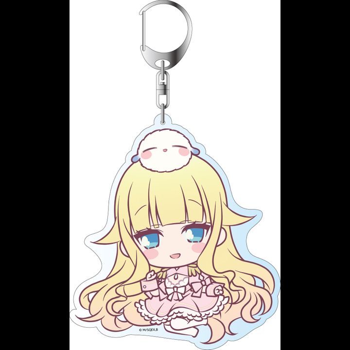 As Miss Beelzebub Likes It Deka Key Chain Beelzebub