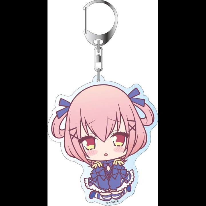 As Miss Beelzebub Likes It Deka Key Chain Belphegor