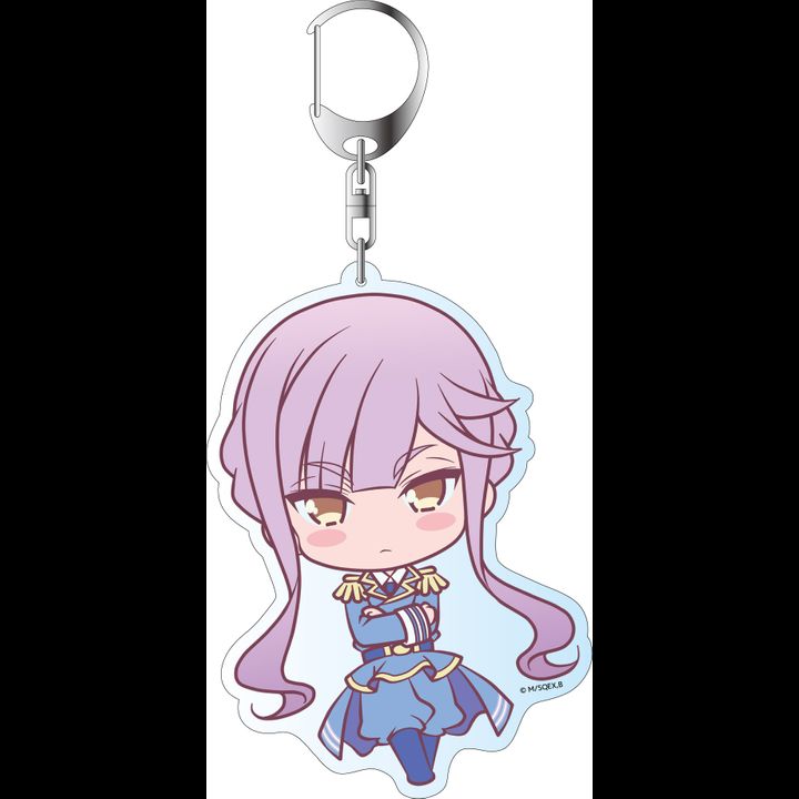 As Miss Beelzebub Likes It Deka Key Chain Sargatanas