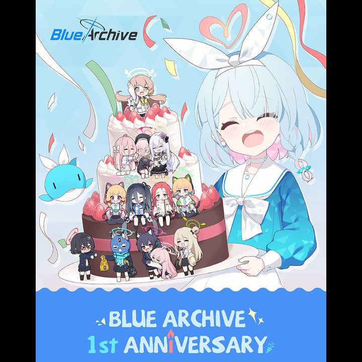[with Bonus] Blue Archive 1st Anniversary Commemoration OST Package ...