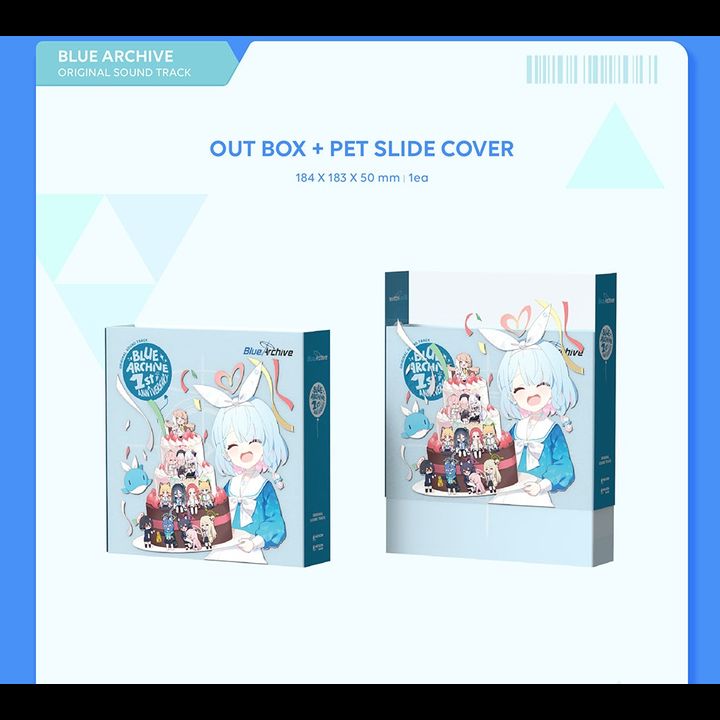 [with Bonus] Blue Archive 1st Anniversary Commemoration OST Package ...