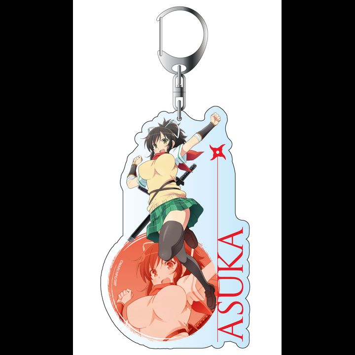 Senran Kagura Shinovi Master -Tokyo Youma hen- Deka Key Chain Asuka