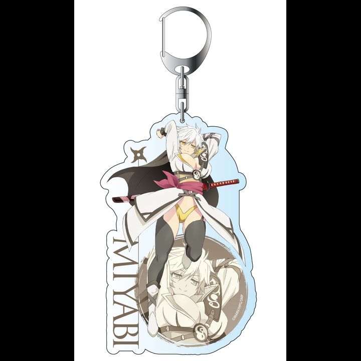 Senran Kagura Shinovi Master -Tokyo Youma hen- Deka Key Chain Miyabi