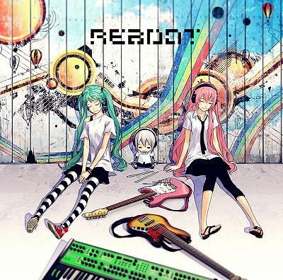 CD Album Megurin Luka - Reboot