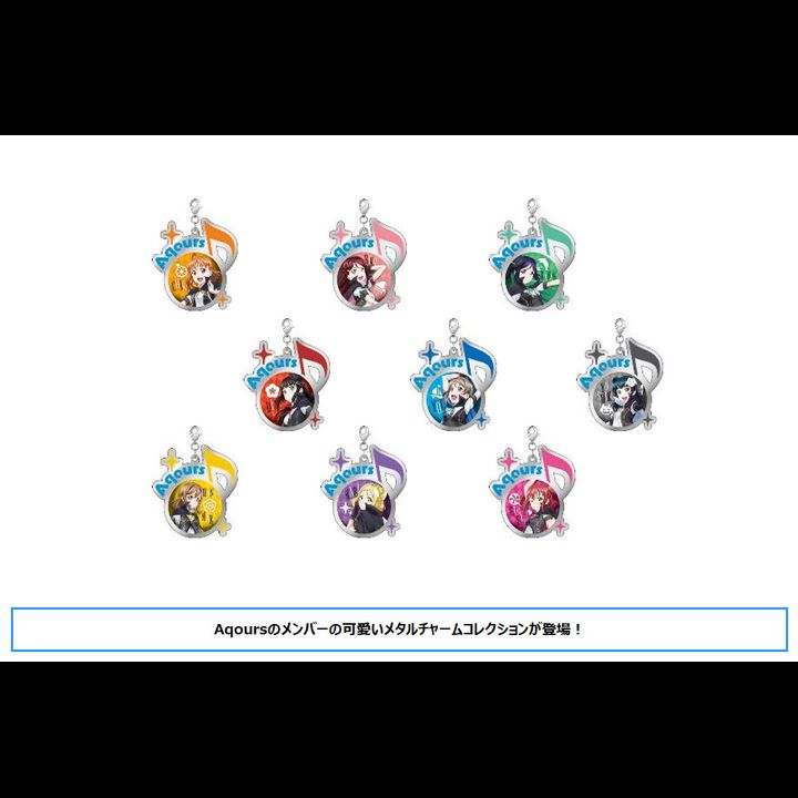 Love Live! Sunshine!! Metal Charm Collection Phantom Thief Ver. [Set of 9]