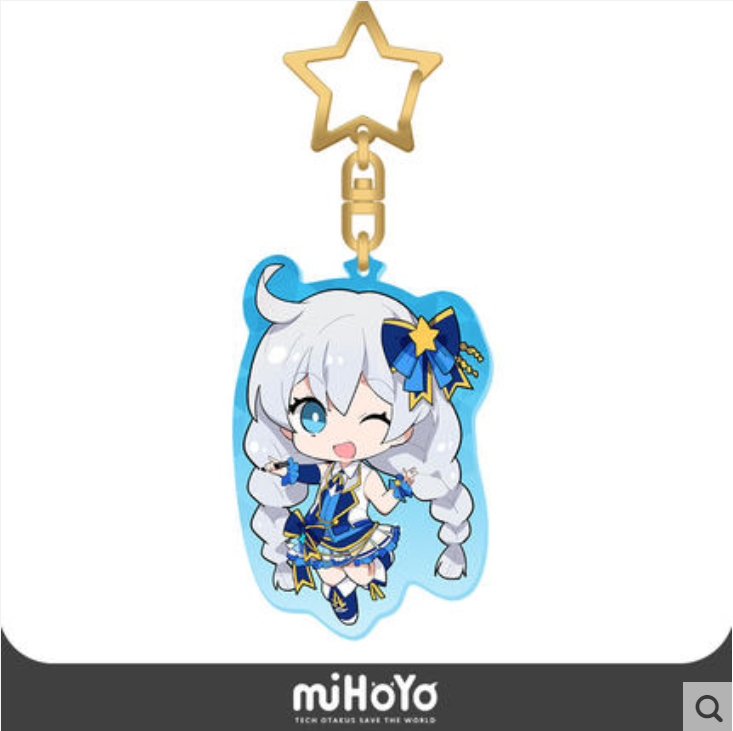 Acrylic Keychain Kiana Kaslana - Honkai Impact 3rd
