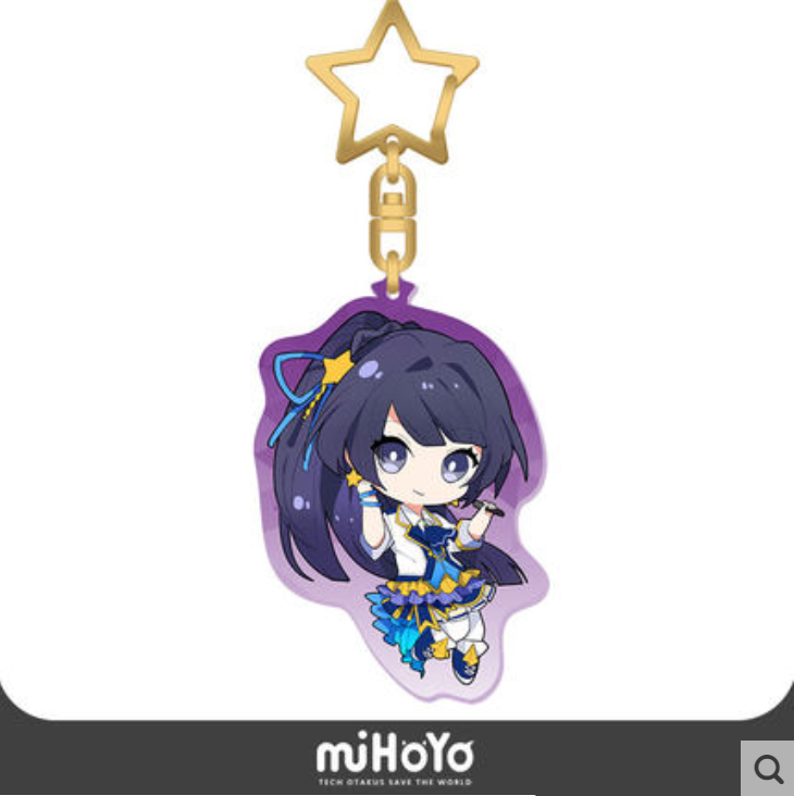 Acrylic Keychain Raiden Mei - Honkai Impact 3rd