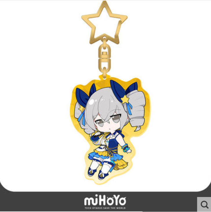 Acrylic Keychain Bronya Zaychik - Honkai Impact 3rd