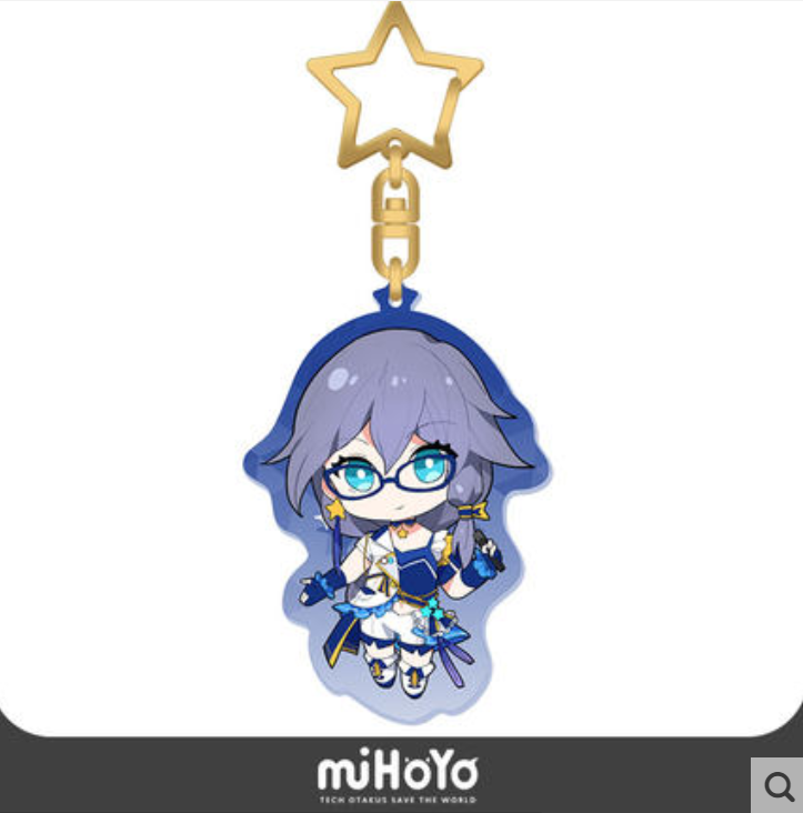 Acrylic Keychain Fu Hua - Honkai Impact 3rd